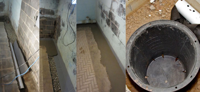 basement waterproofing sump pump