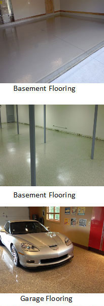 Basement floor coatings